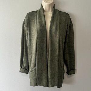 Kuhl Olive Green Open Cardigan Size XS